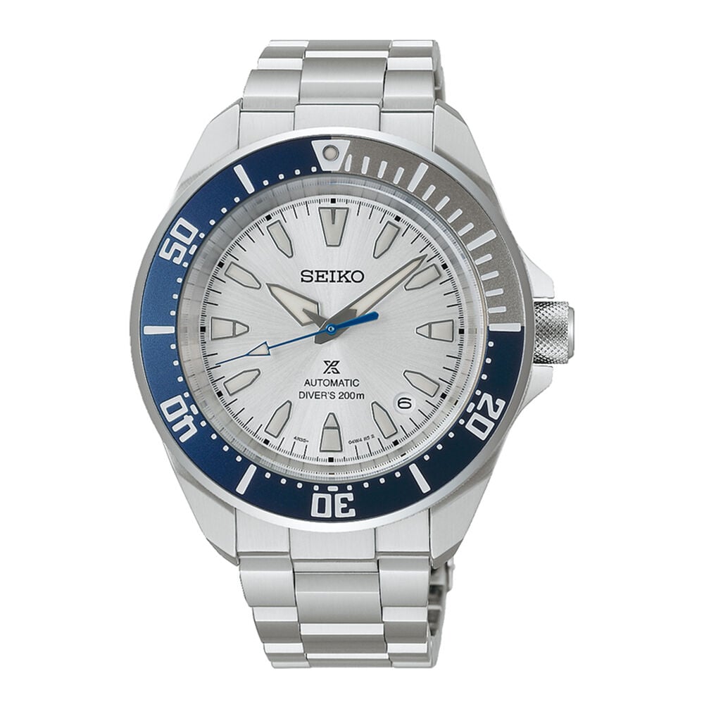 Seiko 145th Anniversary Prospex Diver's 'Samurai' Limited Edition Silvertone Watch