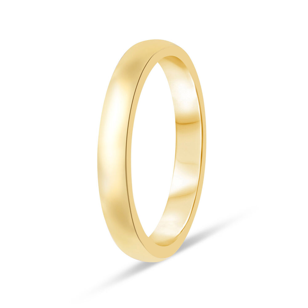 Ladies' 18ct gold 2.5mm superior court wedding ring image number 3