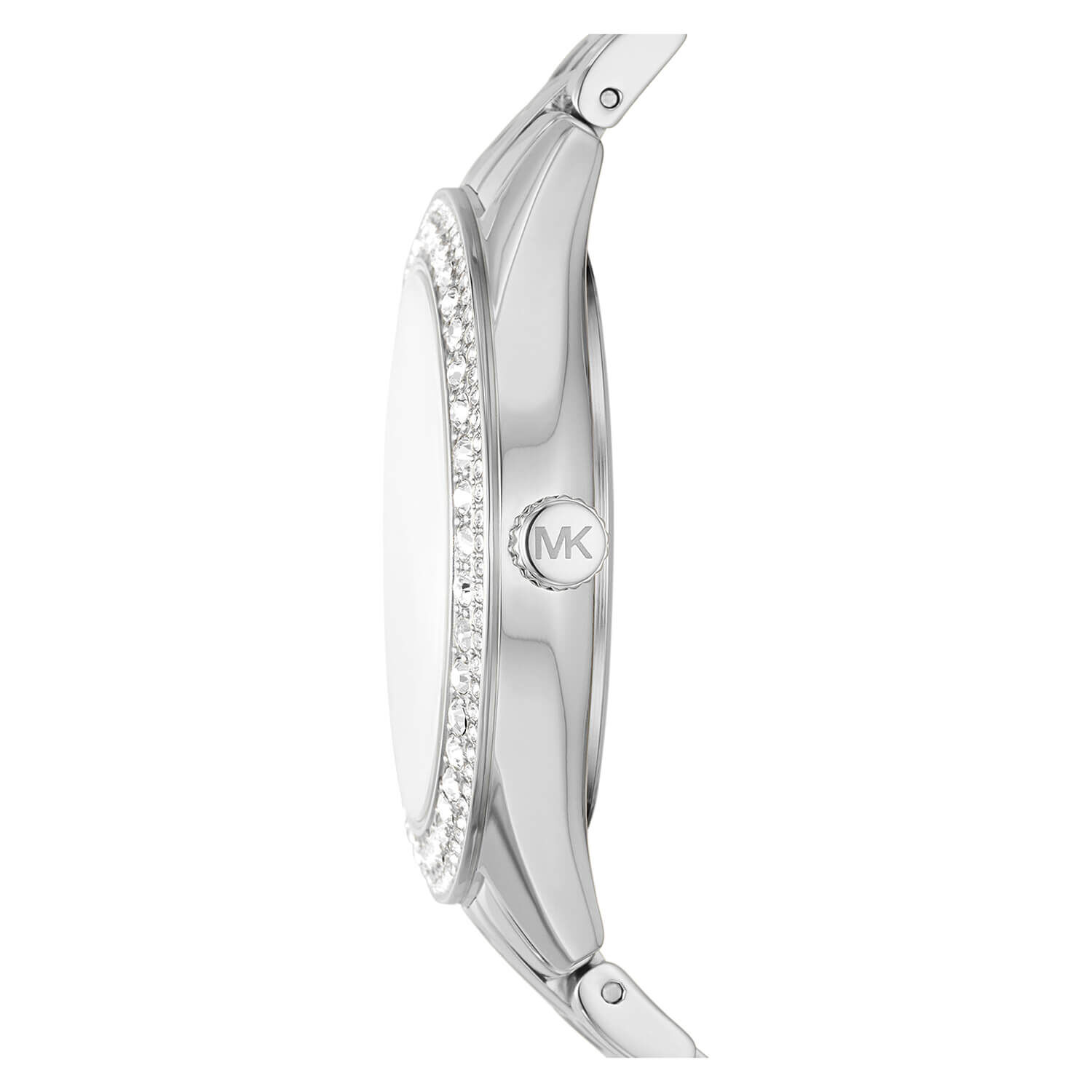 Michael kors on sale diamond bezel watch