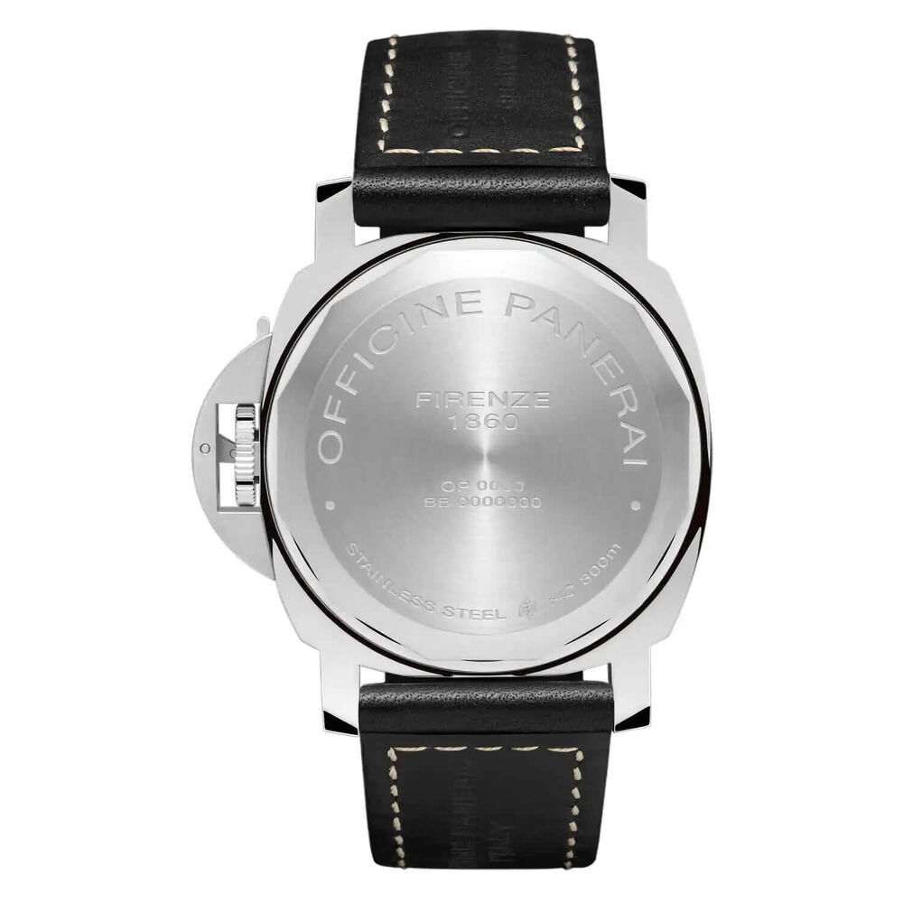Panerai Luminor 44mm 8 Giorni Black Dial Strap Watch image number 1