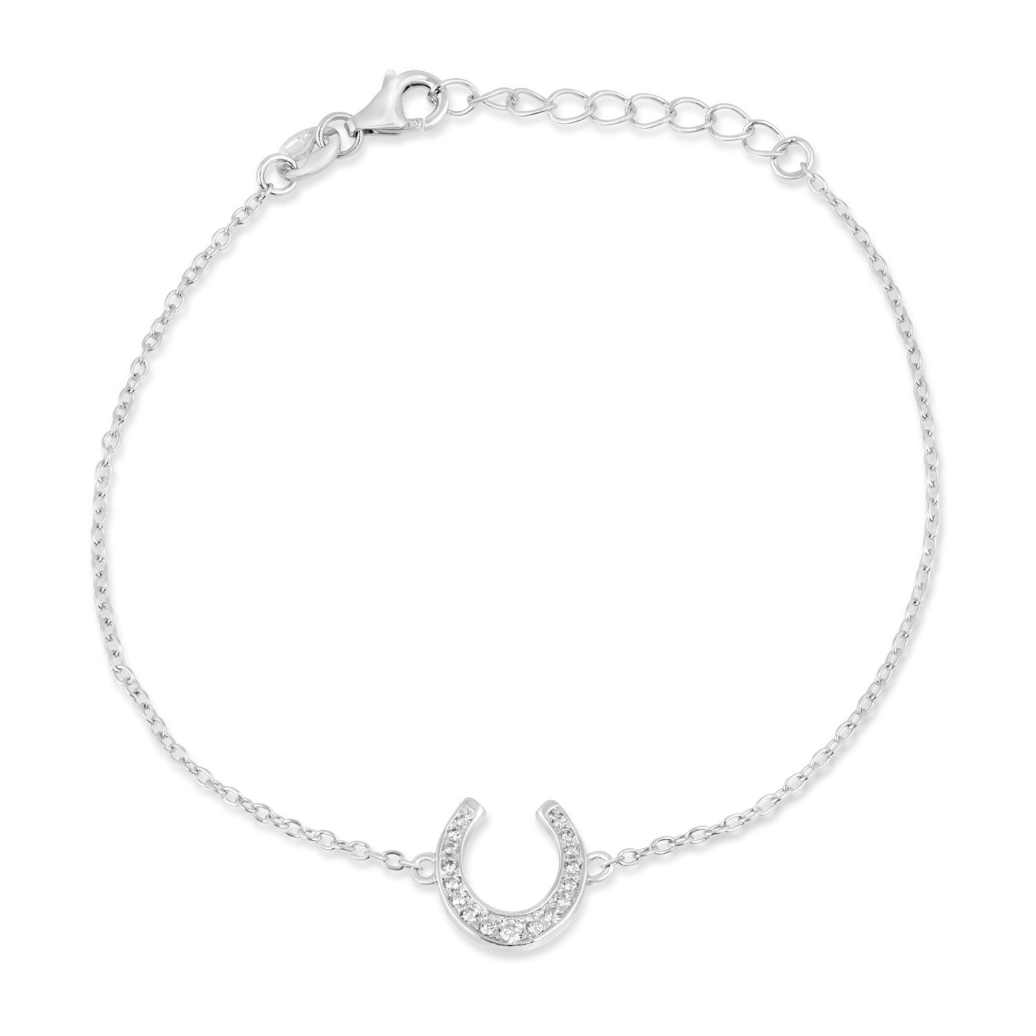 Sterling silver cheap cz bracelets