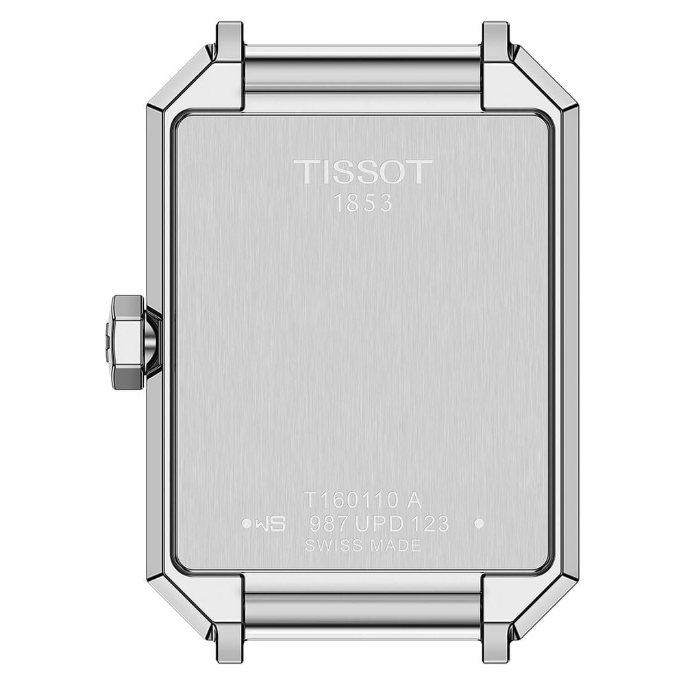 Tissot SRV 30mm Red Dial Leather Strap Watch image number 4
