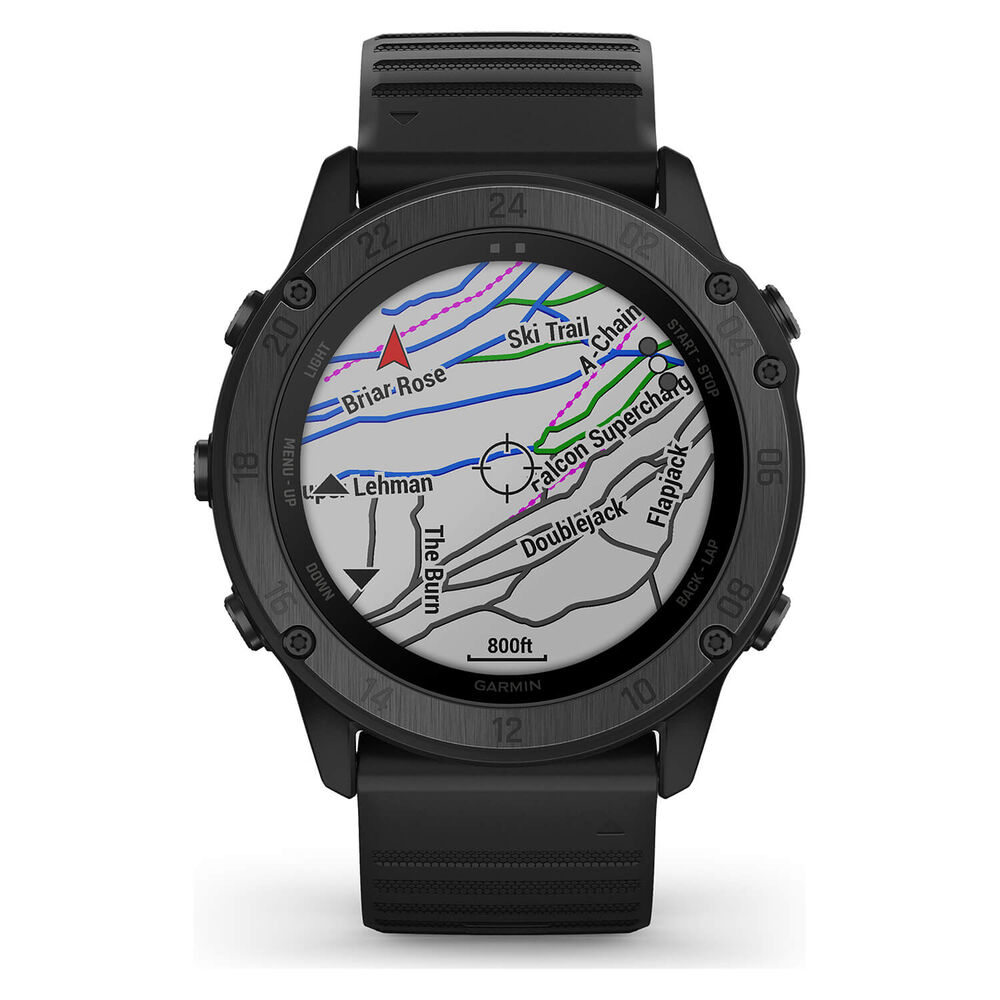 Garmin Tactix Delta Sapphire Edition GPS Black Mens Smartwatch image number 3
