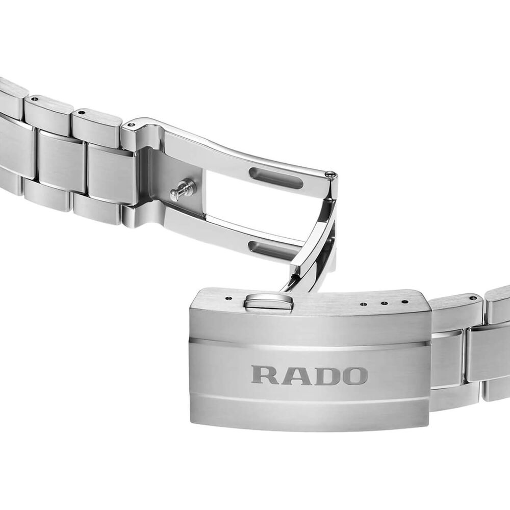 Rado HyperChrome Quartz 41.5mm Ice Blue Dial Steel Bracelet Watch image number 4