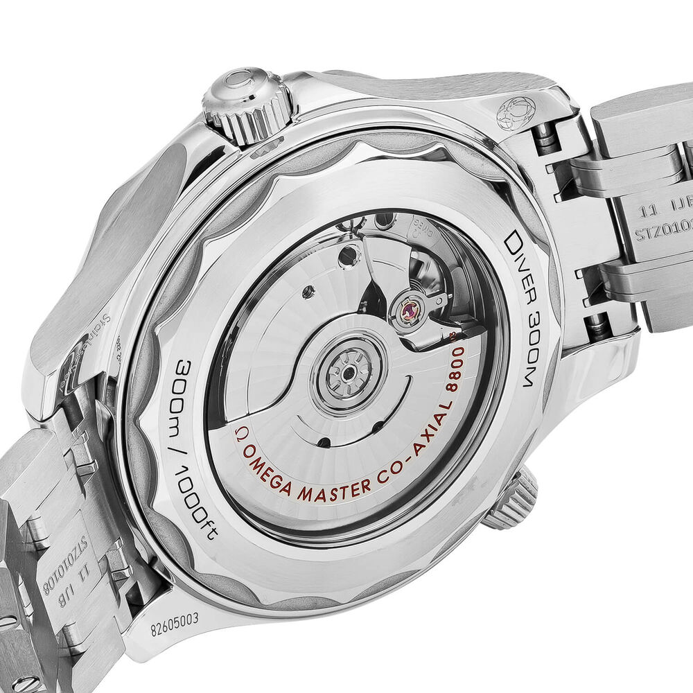 Omega Seamaster Chronometer Grey Dial Steel Men's Watch image number 3