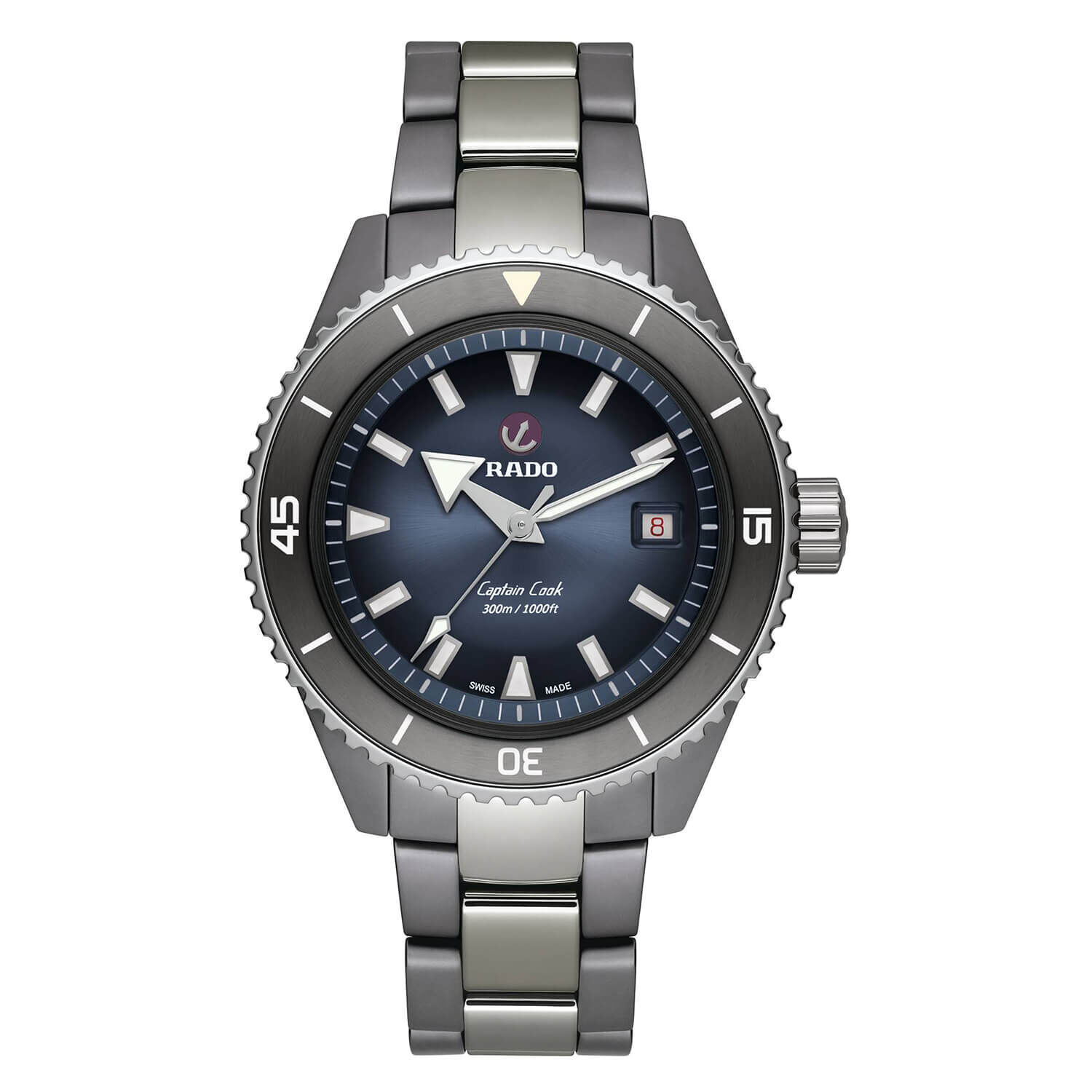 Rado watches deals blue dial