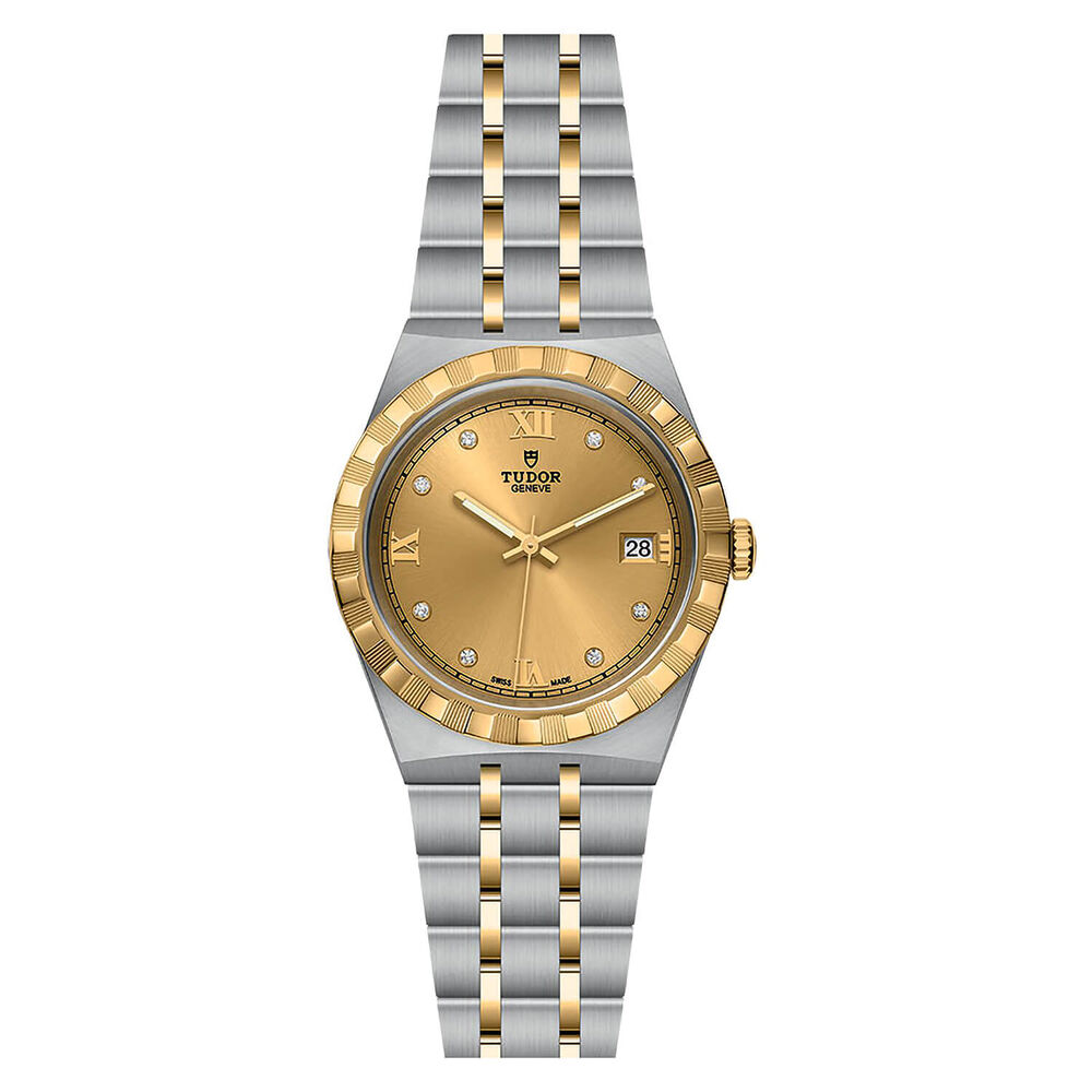 TUDOR Royal 38mm White Dial Bracelet Watch image number 1
