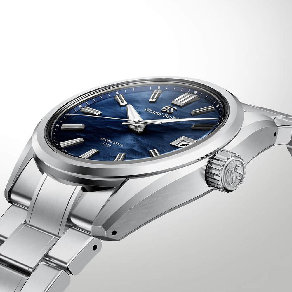 Grand Seiko Evolution 9 'Lake Suwa Summer Sun' Spring Drive UFA 40mm Steel Bracelet Watch