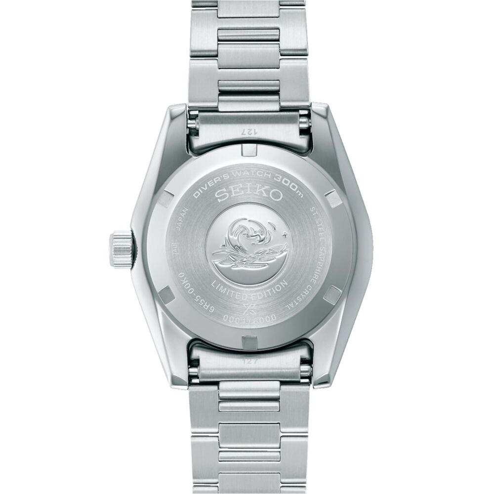 Seiko Prospex 1965 Heritage Diver’s 60th Anniversary Edition 40mm Silver Dial Bracelet Watch image number 6