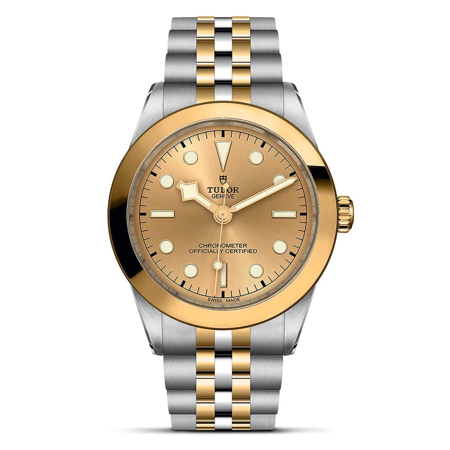 TUDOR Black Bay 39 S G Champagne Dial Bracelet Watch