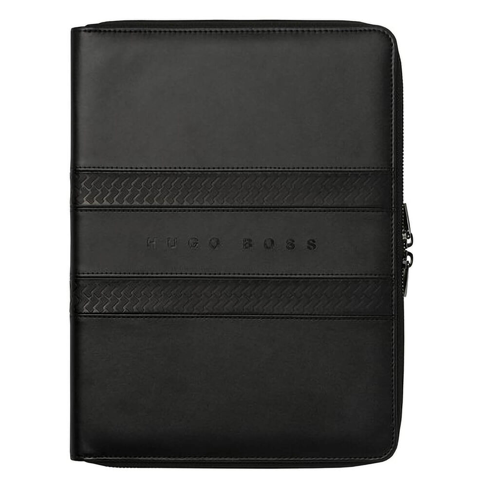 BOSS Tire A4 Conference Folder Black