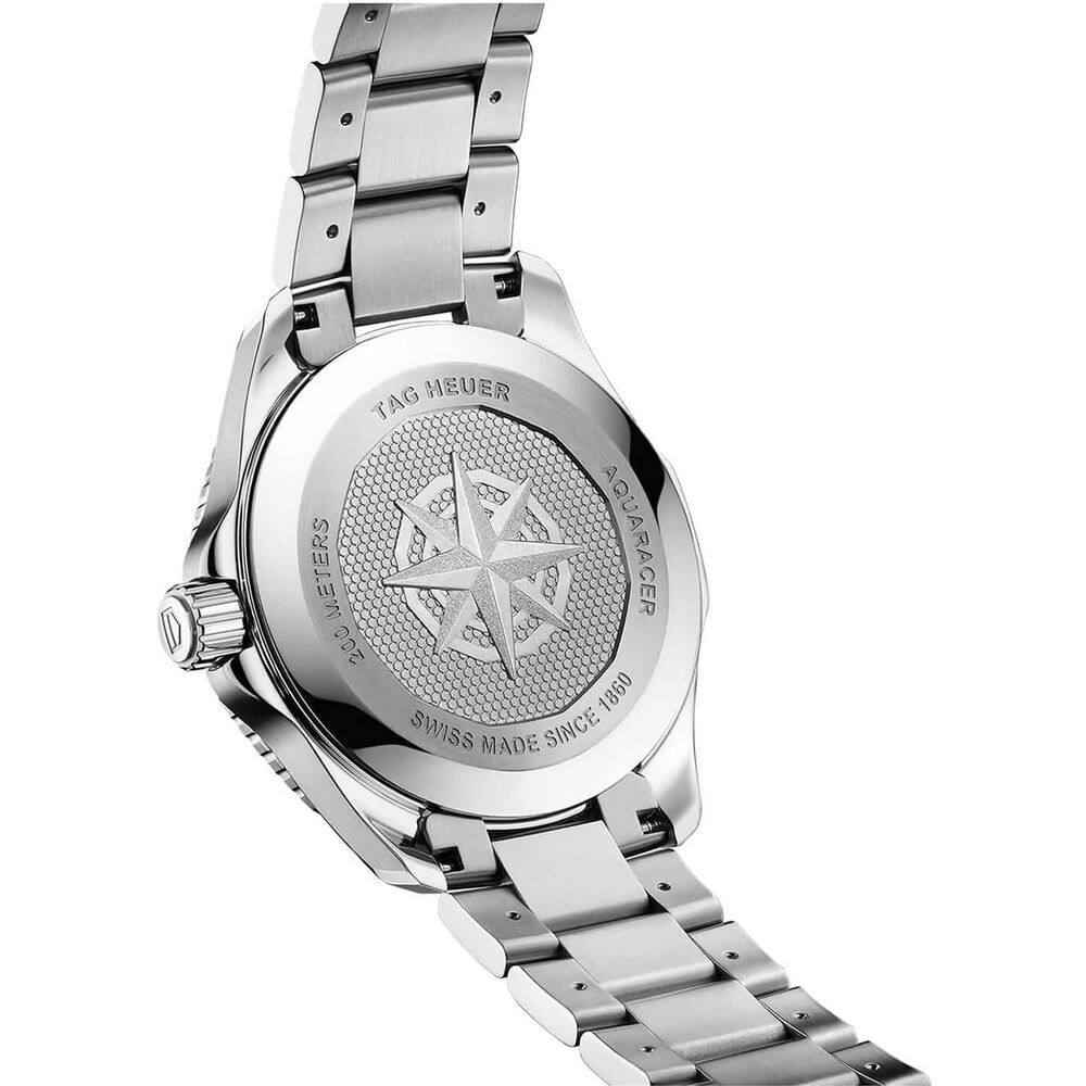TAG Heuer Aquaracer 40mm Green Dial Steel Bracelet Watch image number 2