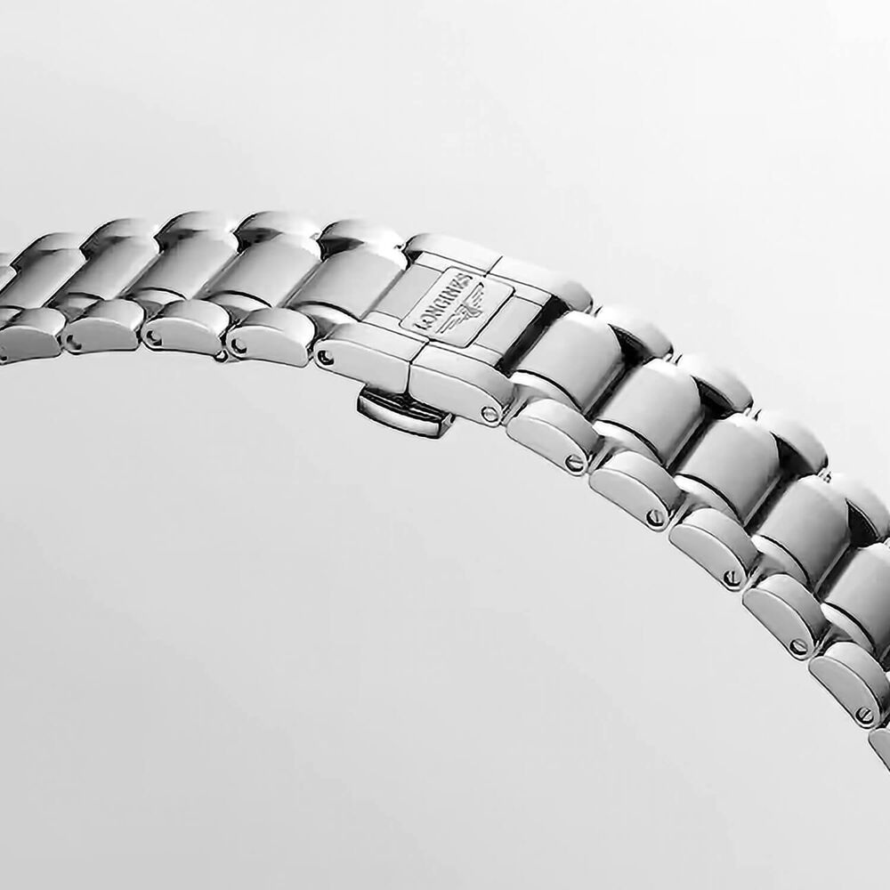 Longines Master Collection 39mm Silver Dial Stainless Steel Bracelet Watch