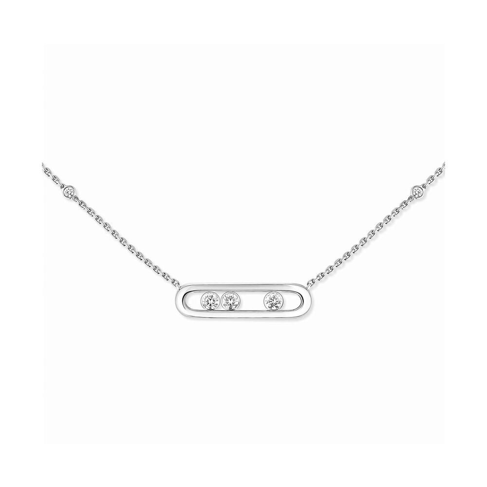Messika Baby Move 0.15ct Diamond White Gold Necklace