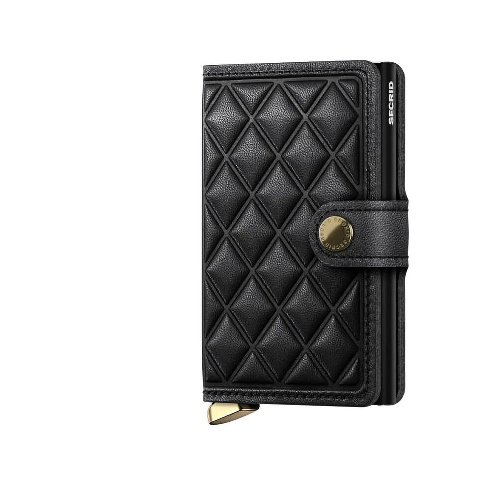 Secrid Emboss Diamond Black Miniwallet image number 0