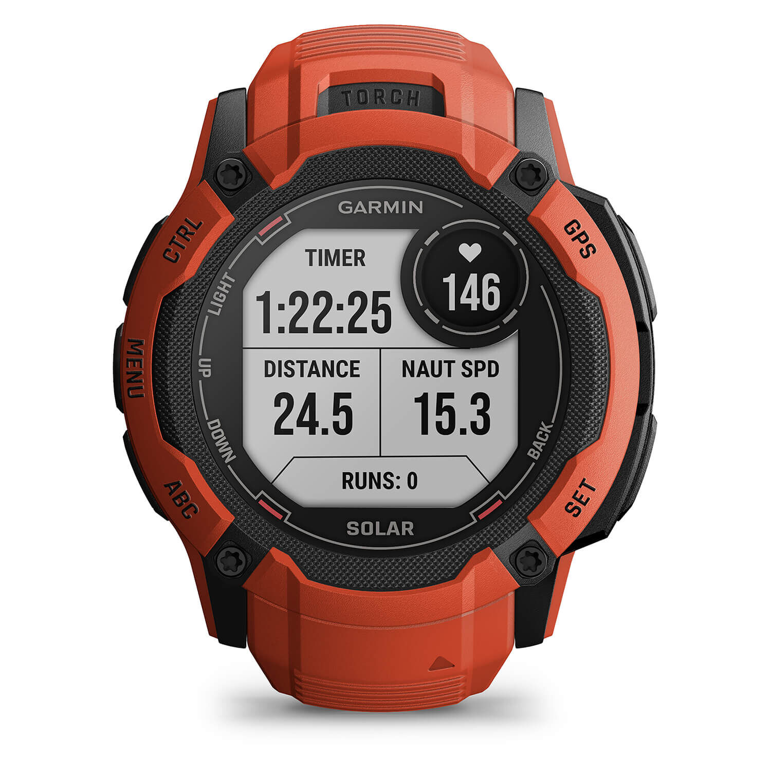 Garmin orange 2025 watch