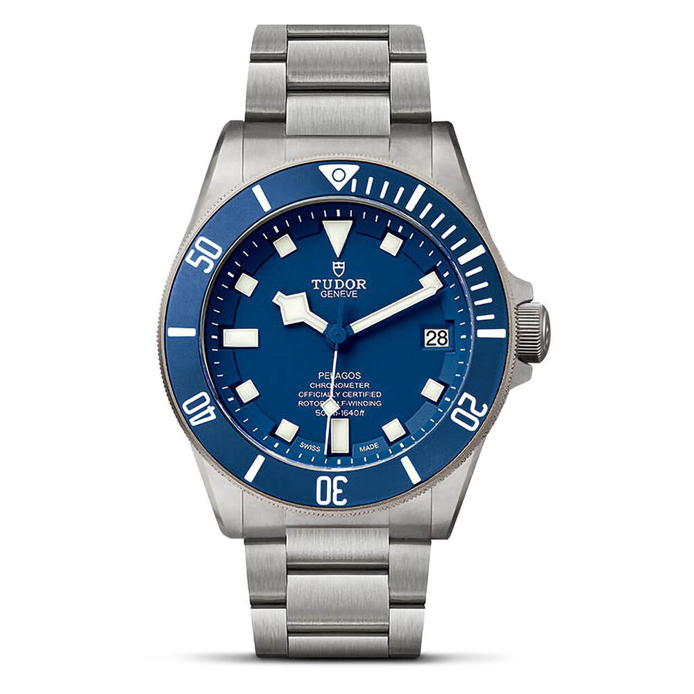 TUDOR Pelagos Men's Automatic Blue Dial Bracelet Watch