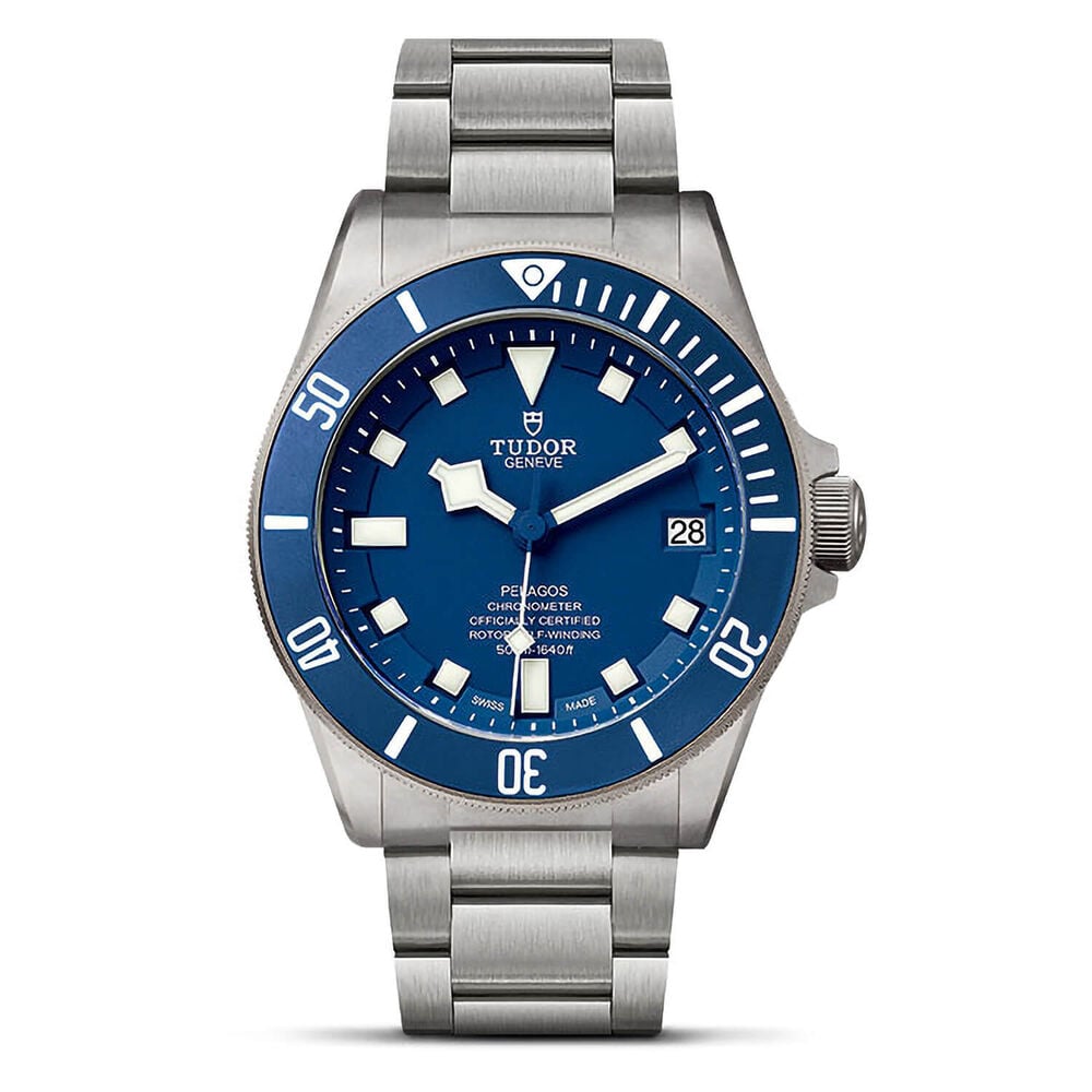 TUDOR Pelagos men's automatic blue dial bracelet watch image number 0