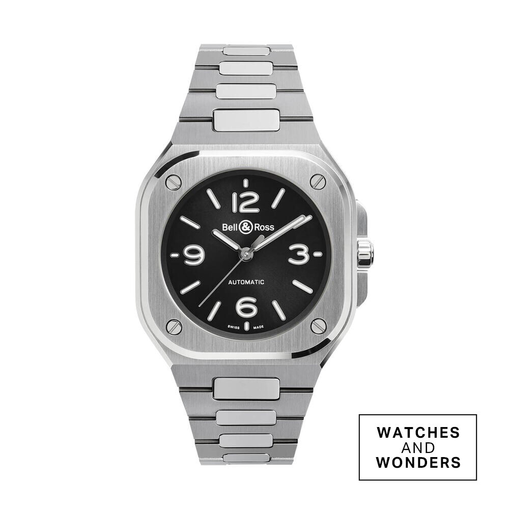 Bell & Ross BR-05 36mm Black Dial Stainless Steel Bracelet Watch