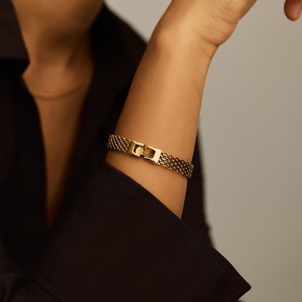 Missoma 18ct Gold Plated Steel Heirloom Chain Bracelet