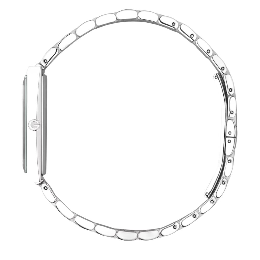 Gucci G-Frame 34x14mm Light Blue Dial Stainless Steel Bracelet Watch