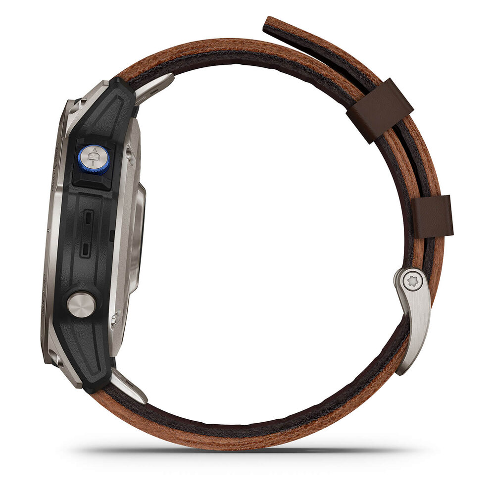 Garmin D2 MACH 1 Multifunction Titanium Case Strap Watch image number 4