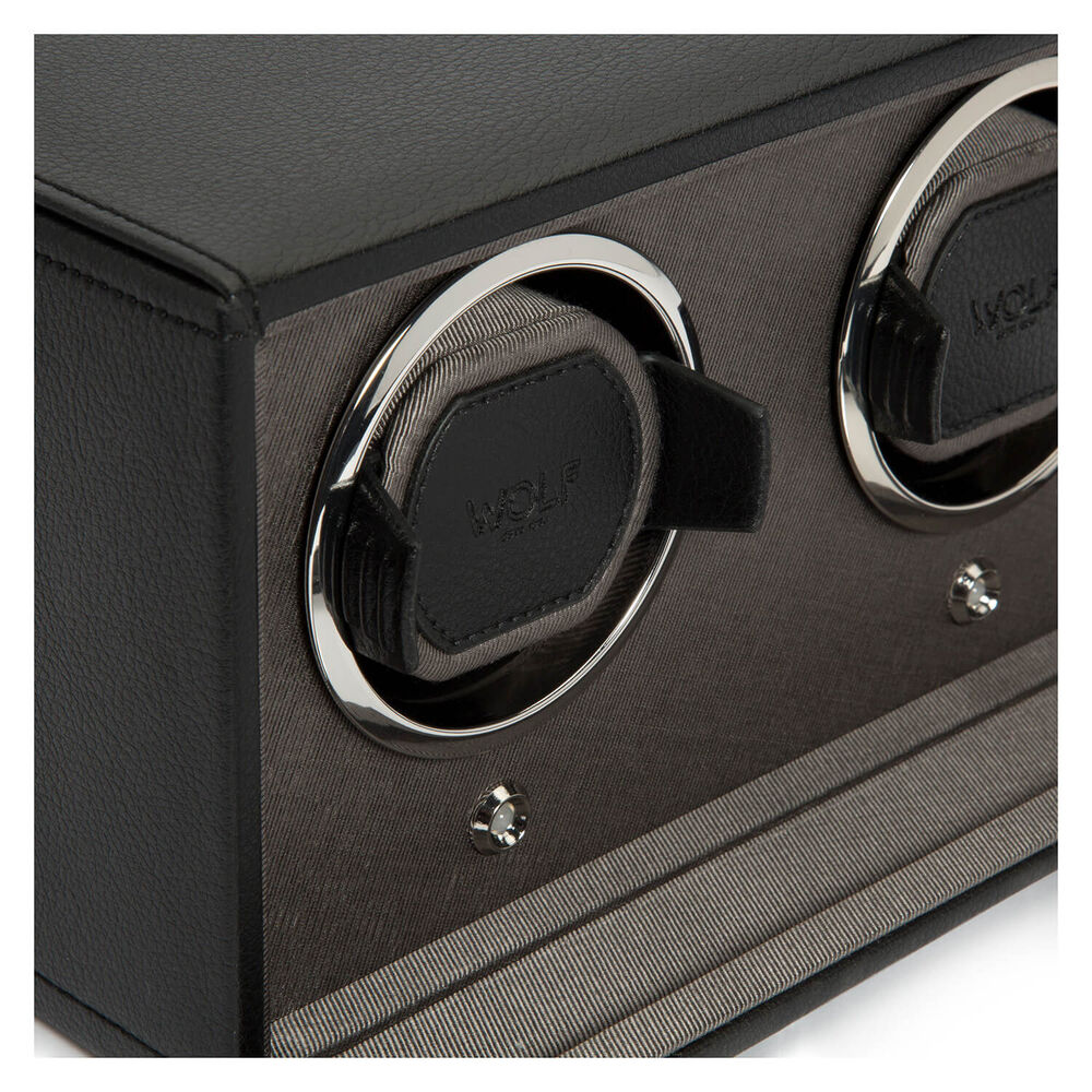 WOLF CUB Double Black Watch Winder image number 5