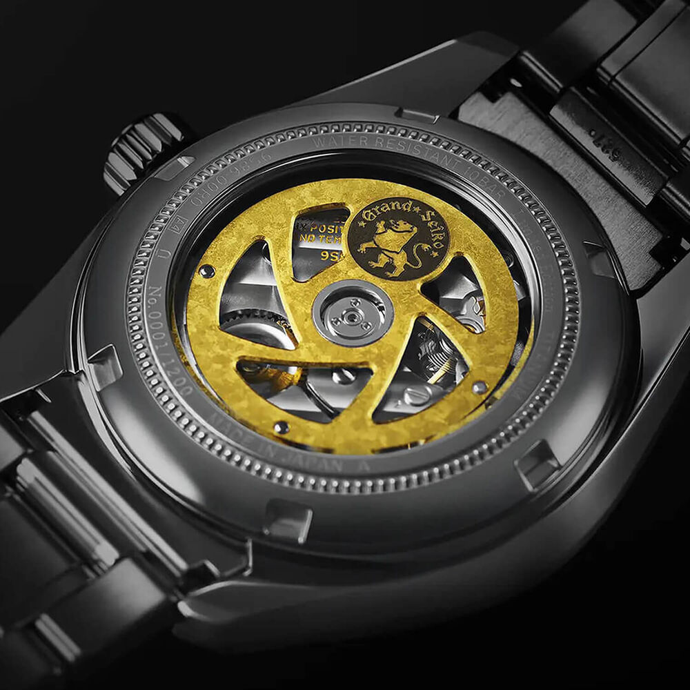Grand Seiko Heritage Mechanical Hi-Beat GMT 44GS Anniversary Edition Titanium Bracelet Watch image number 5