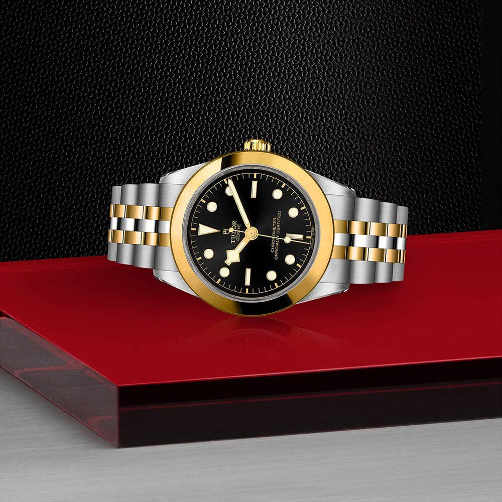 TUDOR Black Bay 39 S&G Black Dial Bracelet Watch image number 3