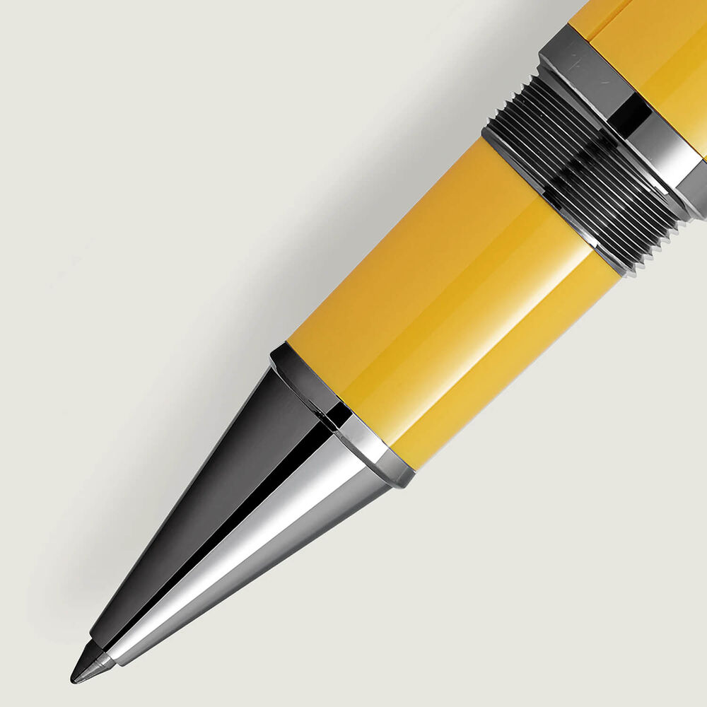 Montblanc Great Characters Enzo Ferrari Special Edition Giallo Modena Rollerball Pen image number 1