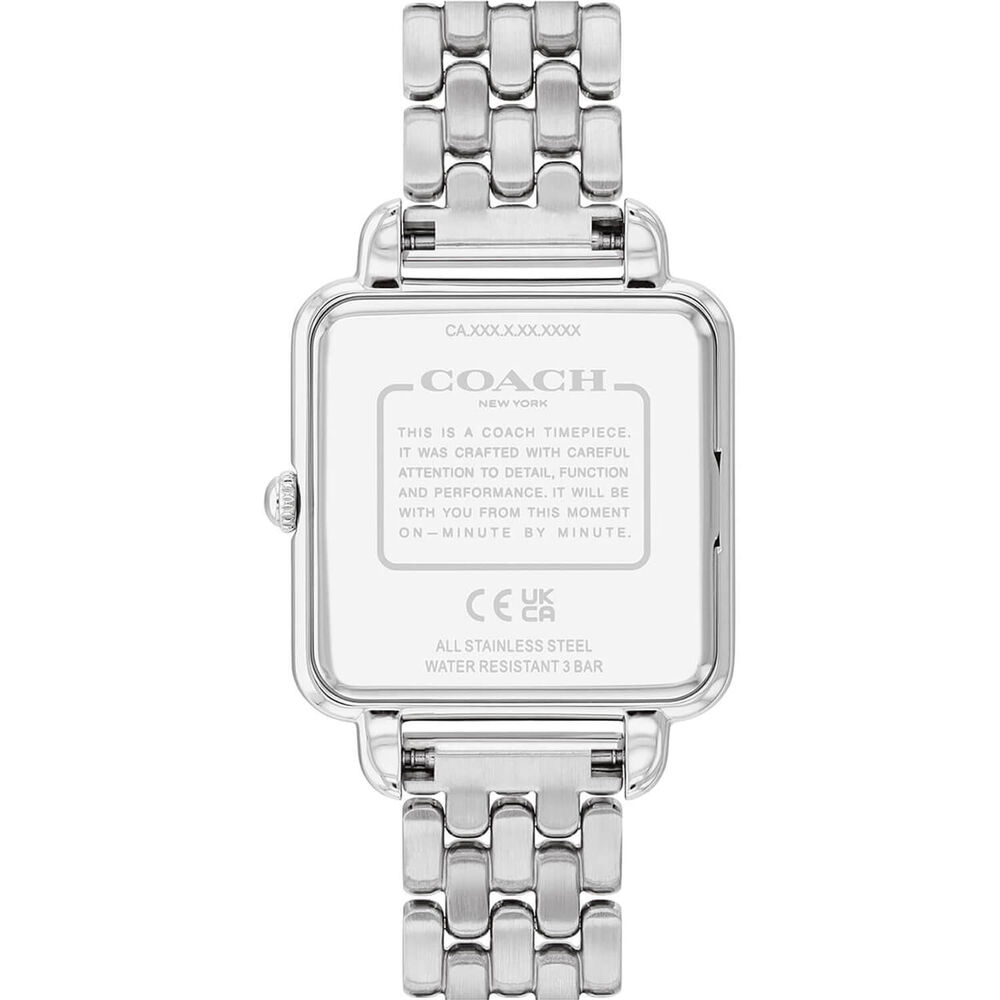 Coach Cass 28mm Light Blue Dial Stainless Steel Bracelet Watch