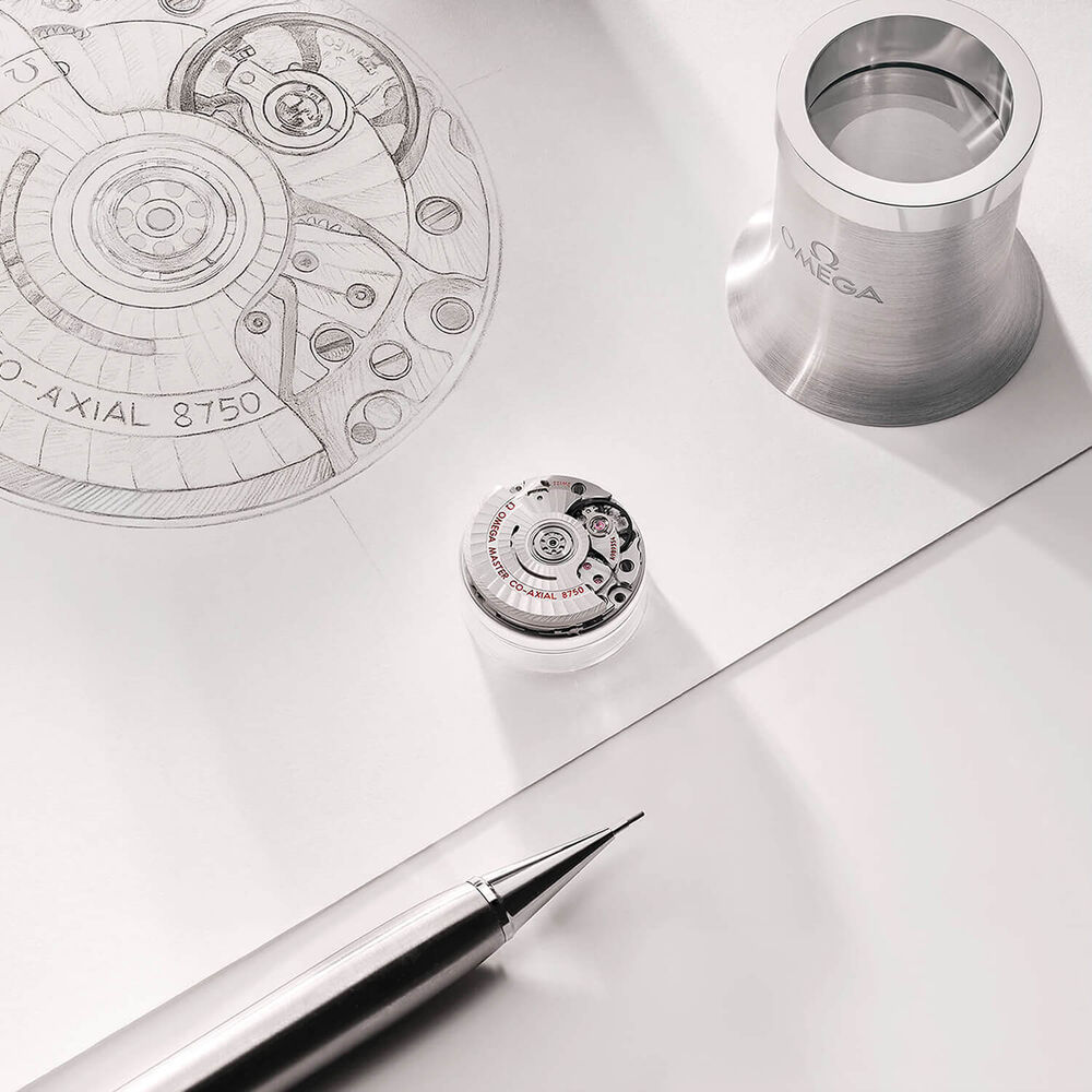 OMEGA Aqua Terra 150M 30mm Silver Dial Steel Bracelet Watch image number 6