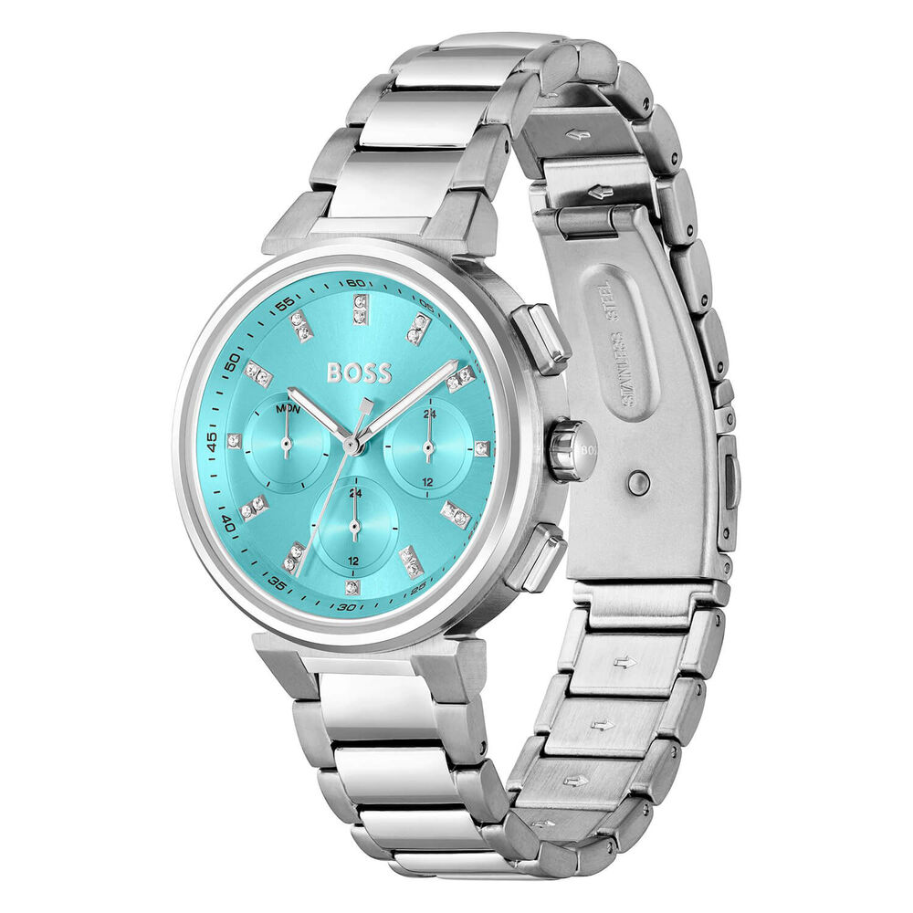 BOSS One 38mm Blue Dial Steel Bracelet Watch