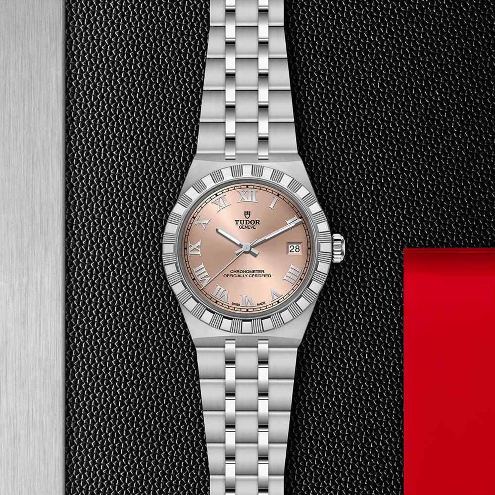TUDOR Royal 36mm Salmon Dial Stainless Steel Bracelet Watch