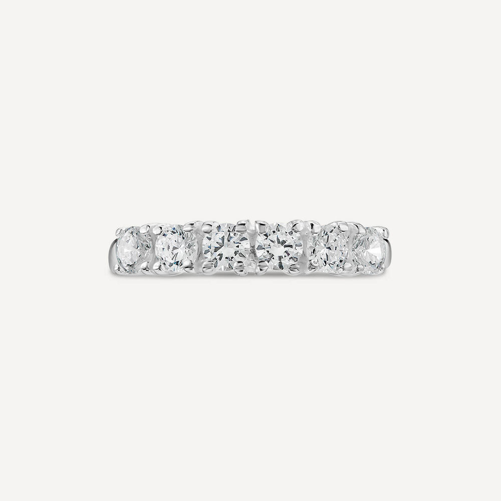Sterling Silver Cubic Zirconia Ring image number 1