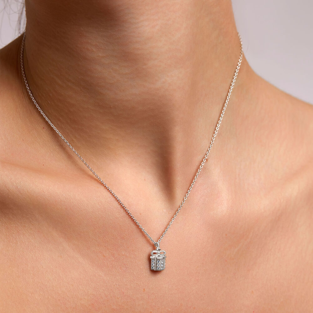 Sterling Silver 0.12ct Diamond Gift Pendant