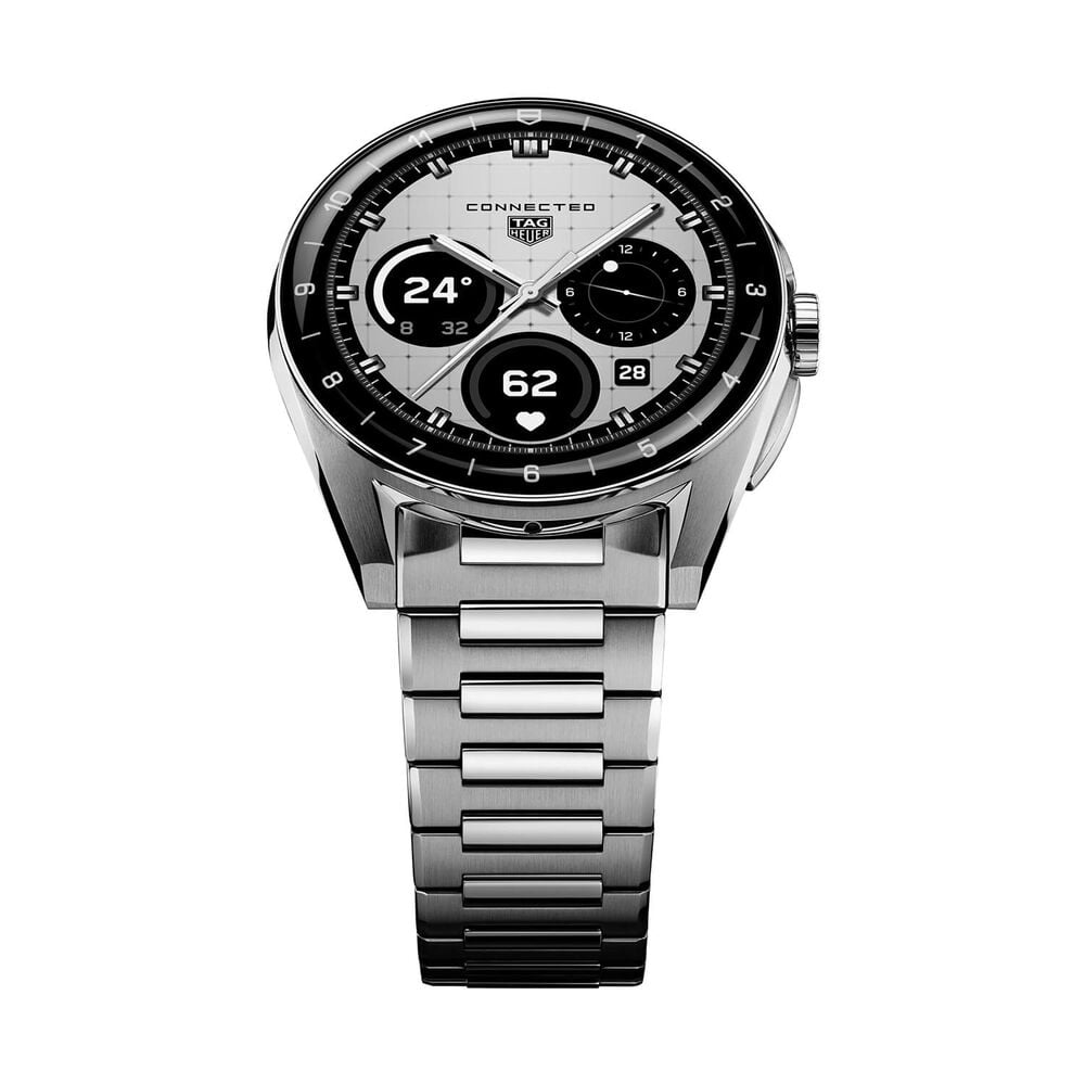 TAG Heuer Connected Calibre E5 40mm Dial Steel Bracelet Watch image number 4