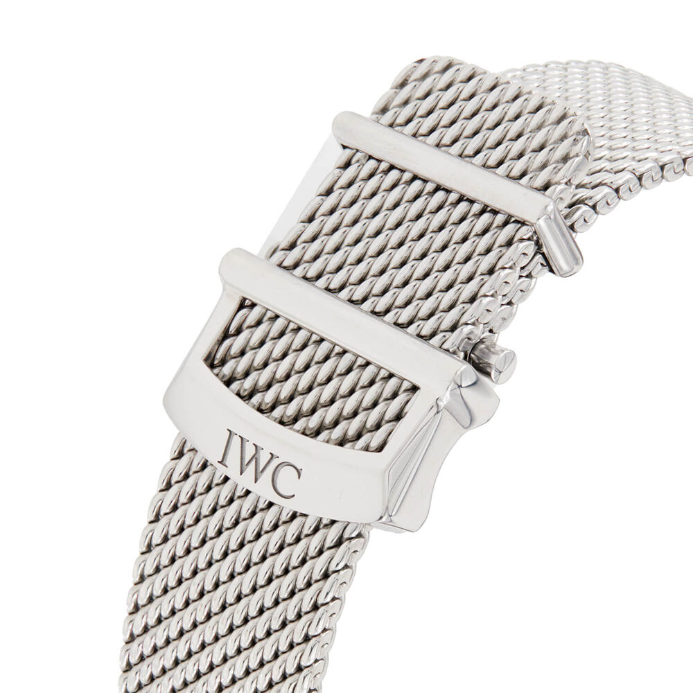 Pre-Owned IWC Schaffhausen Portofino Automatic 37mm Grey Dial Steel Bracelet Watch image number 2