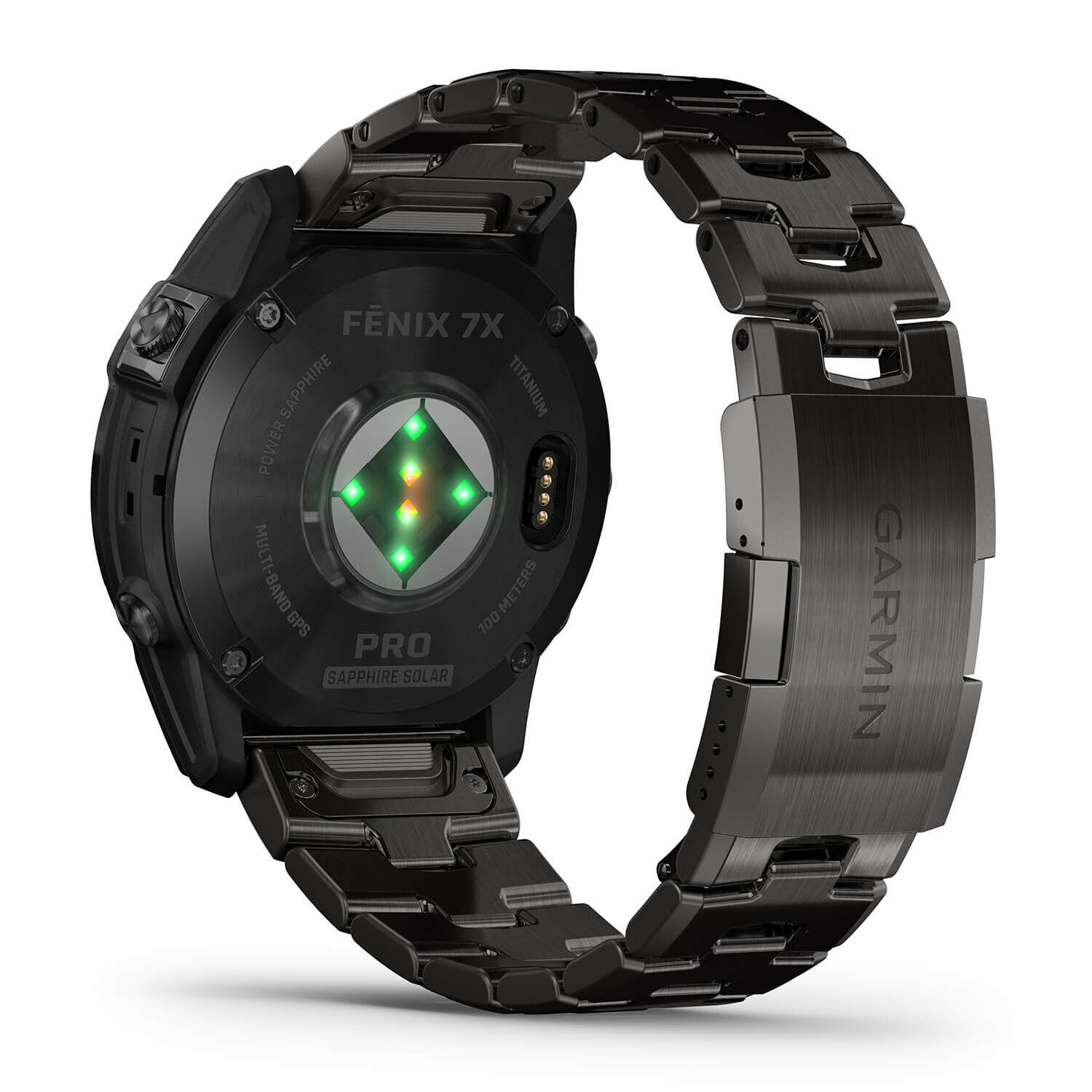 Garmin Fenix 7X Pro Sapphire 51mm Titanium Bracelet Watch
