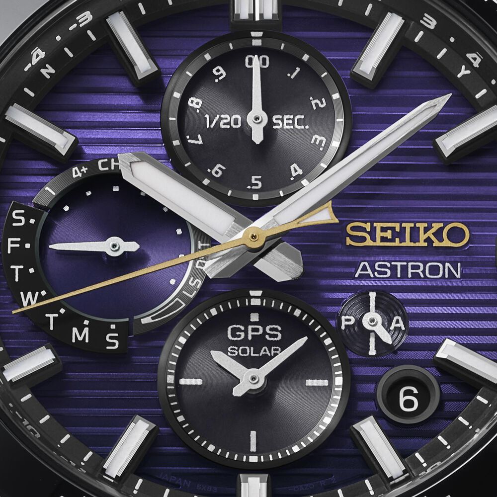 Seiko 145th Anniversary Astron GPS Solar Limited Edition Edo Purple Watch
