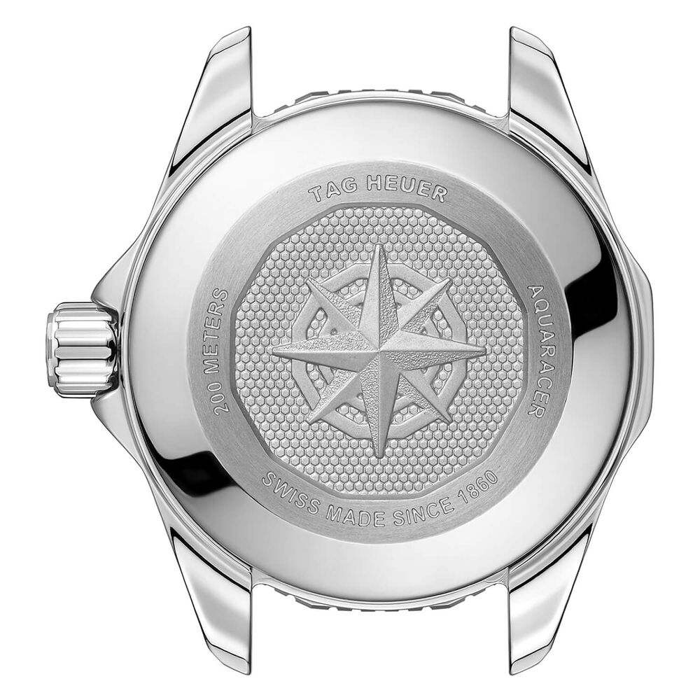 TAG Heuer Aquaracer Professional 200 Pearlised Dial Steel Bracelet Watch image number 4