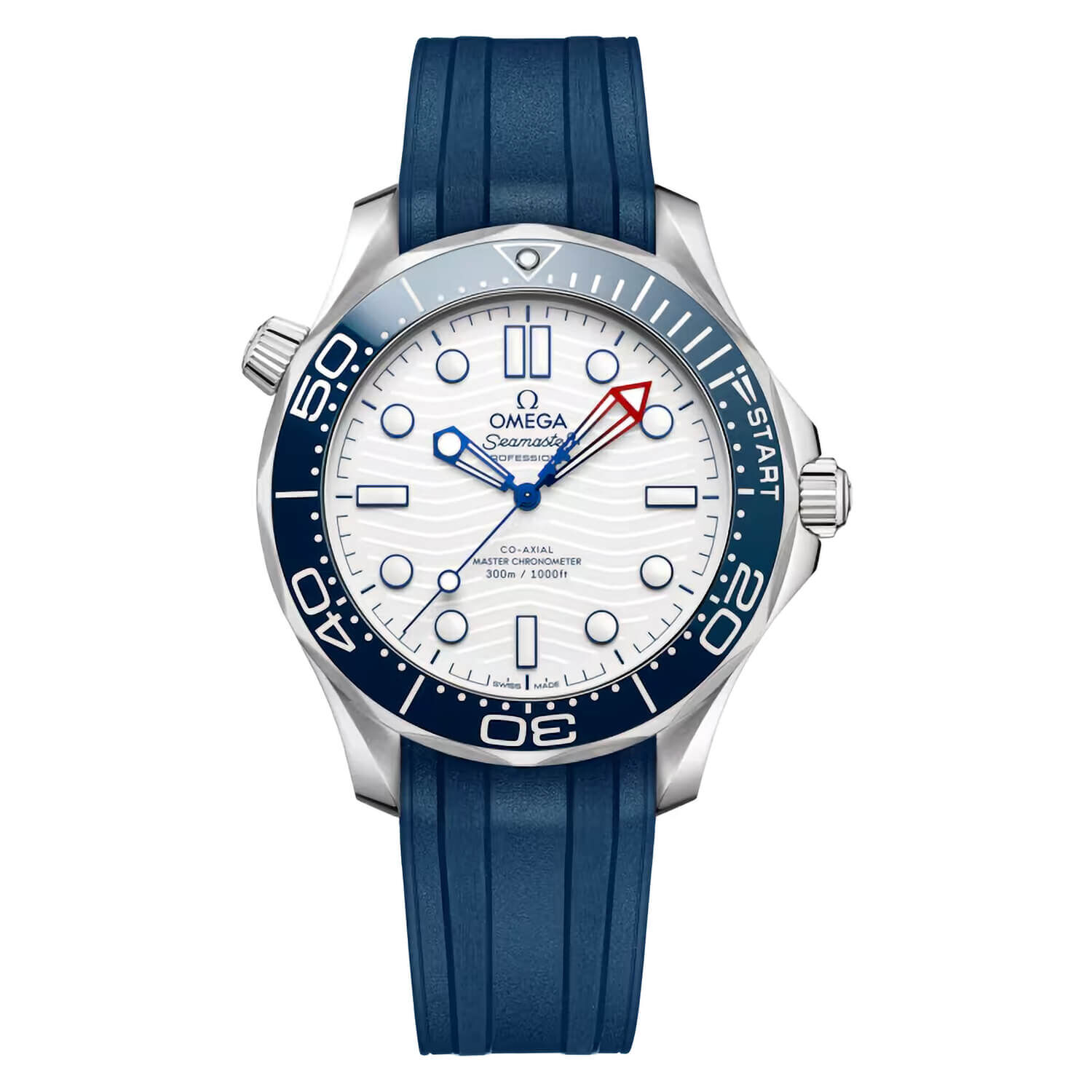 OMEGA Seamaster Diver 300M America s Cup 42mm Rubber Strap