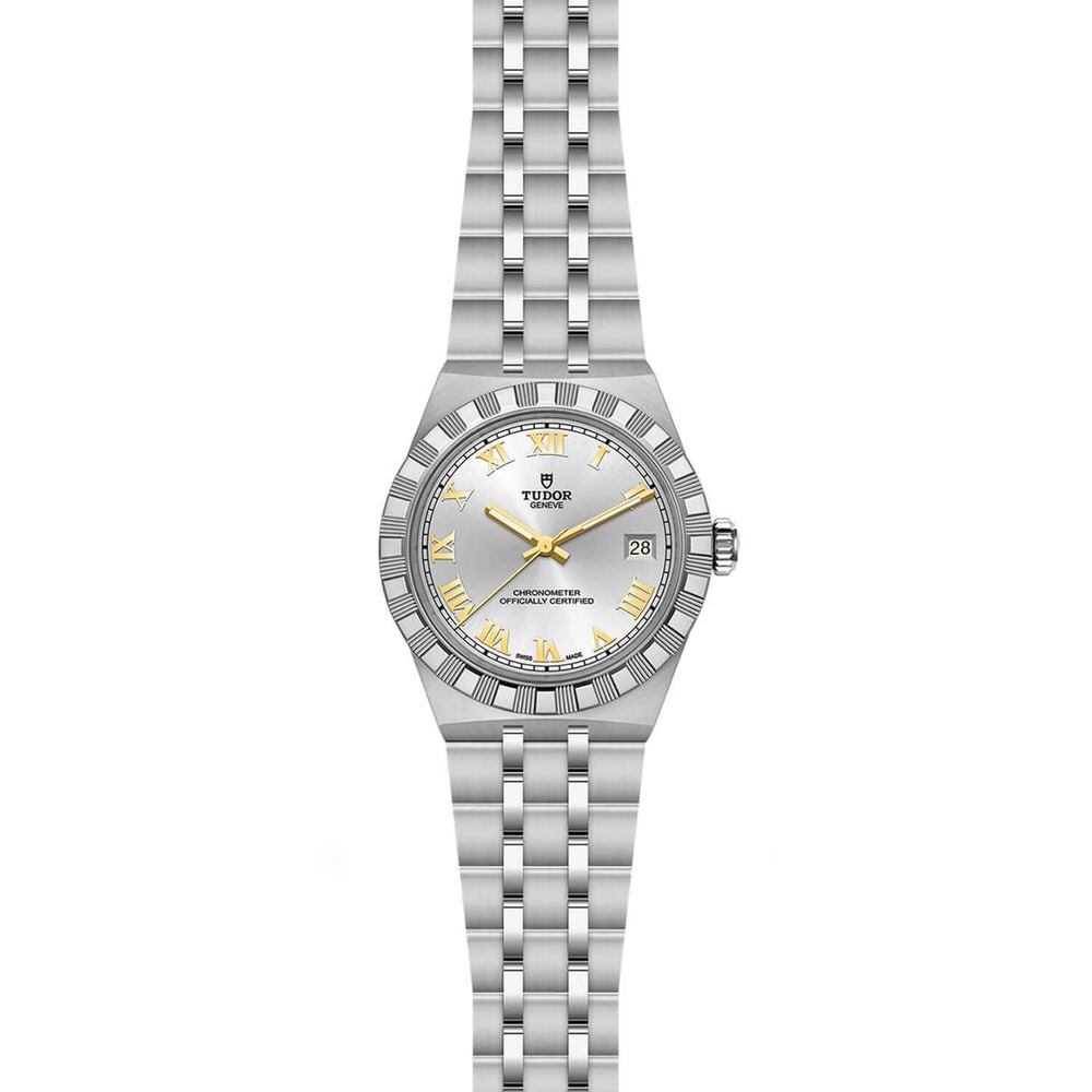 TUDOR Royal 36mm Silver Dial Stainless Steel Bracelet Watch