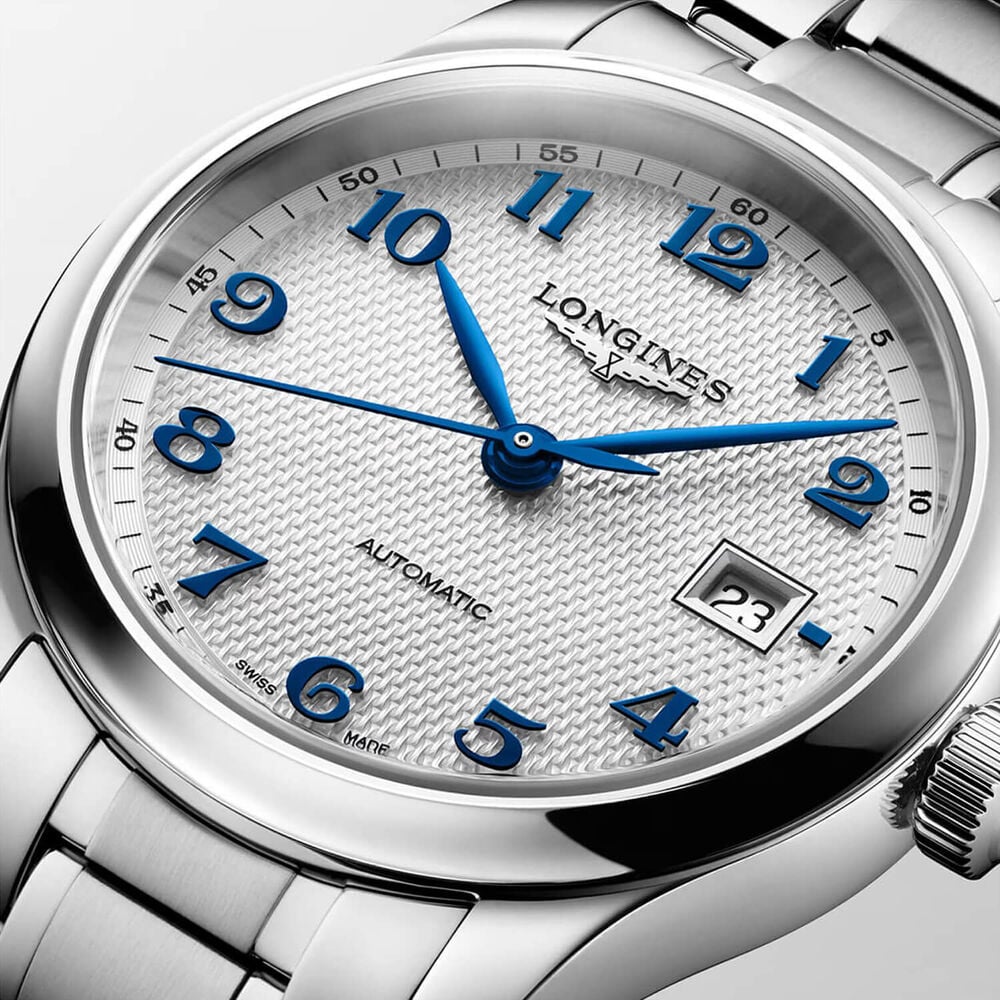 Longines Master Collection 30mm Silver Dial Steel Bracelet Watch