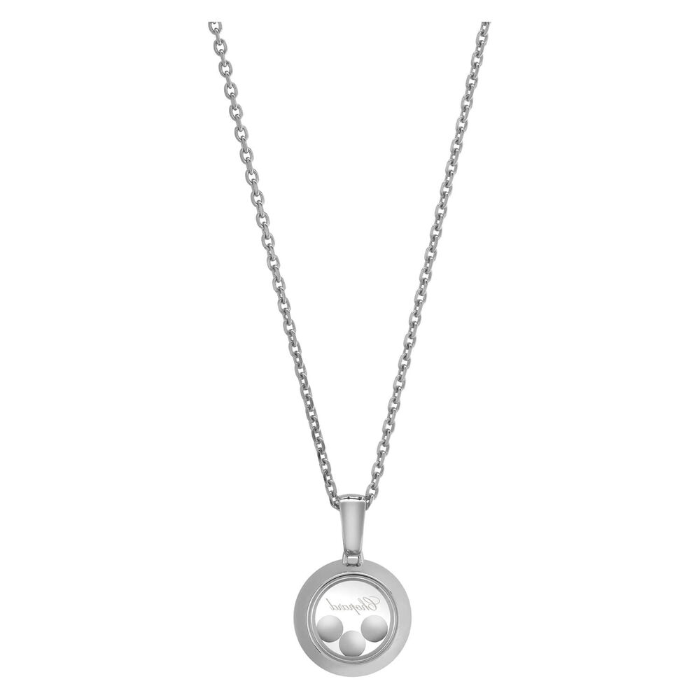 Chopard Happy Diamonds Icons 18ct White Gold 0.15ct Diamond Necklace image number 3