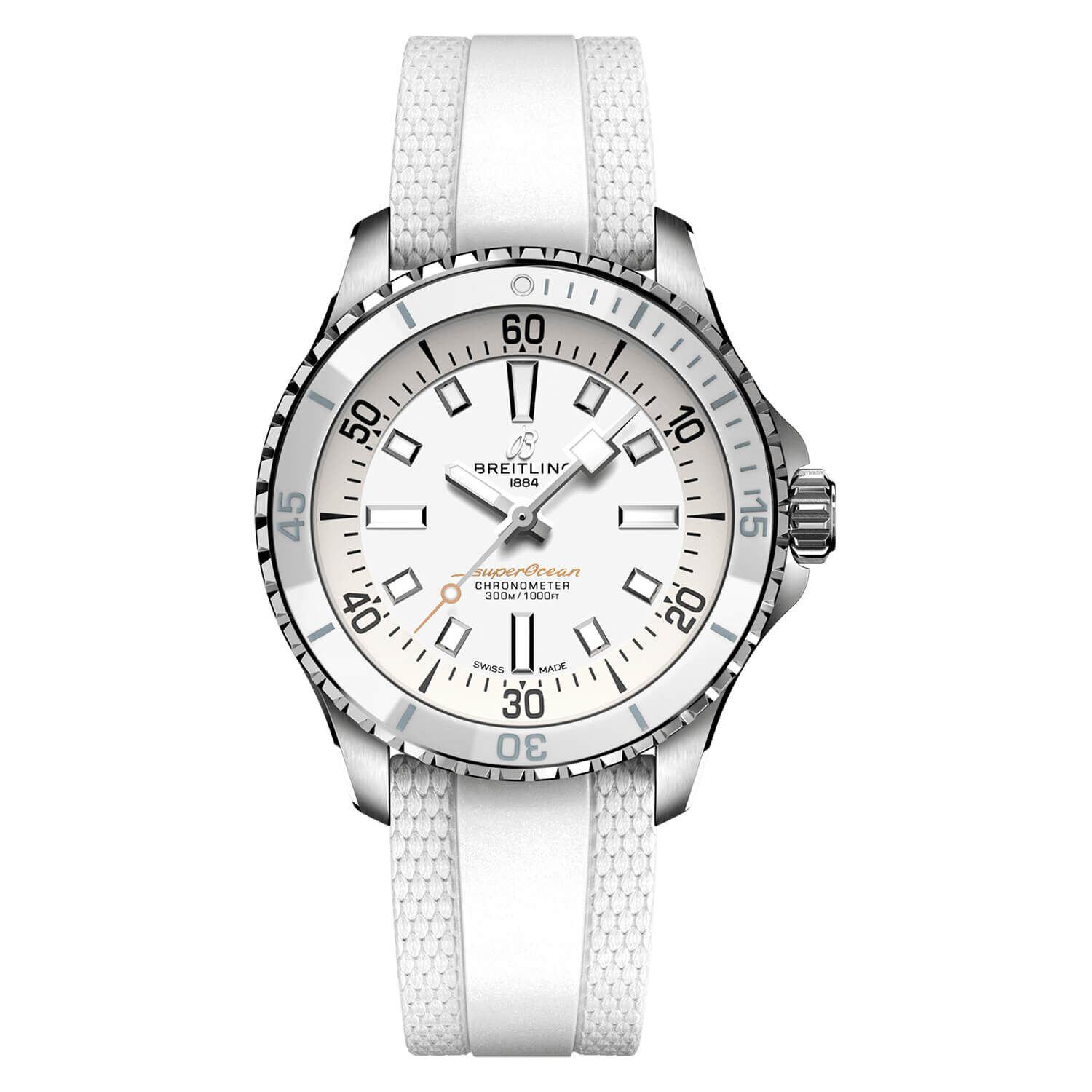 White breitling watch on sale