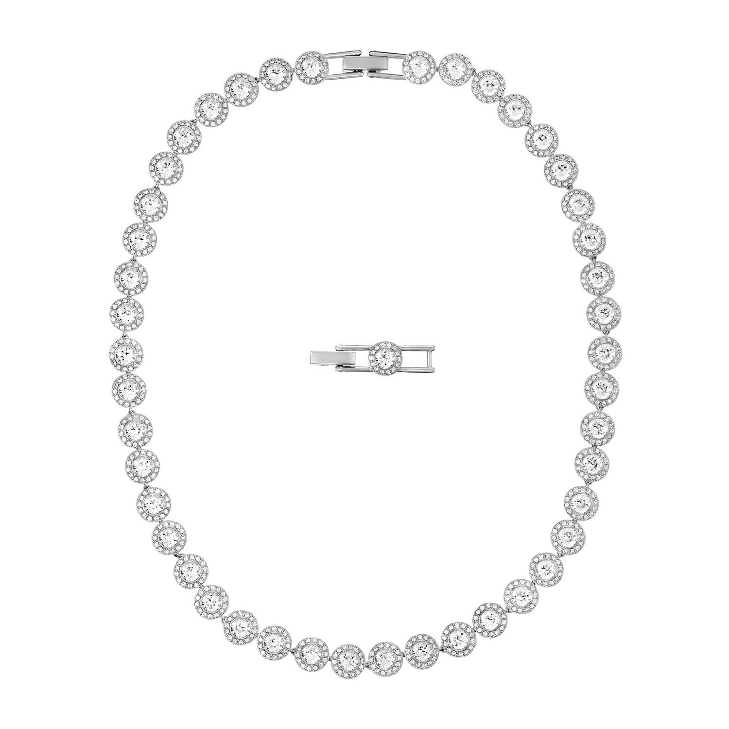 Swarovski halo on sale necklace