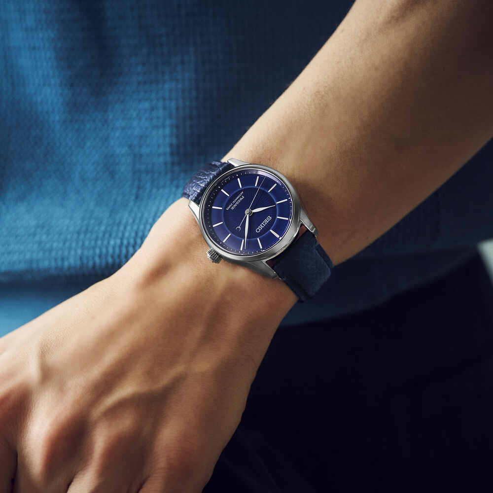 Seiko 145th Anniversary Presage Classic Series Limited Edition 'Arita' Leather Strap Watch