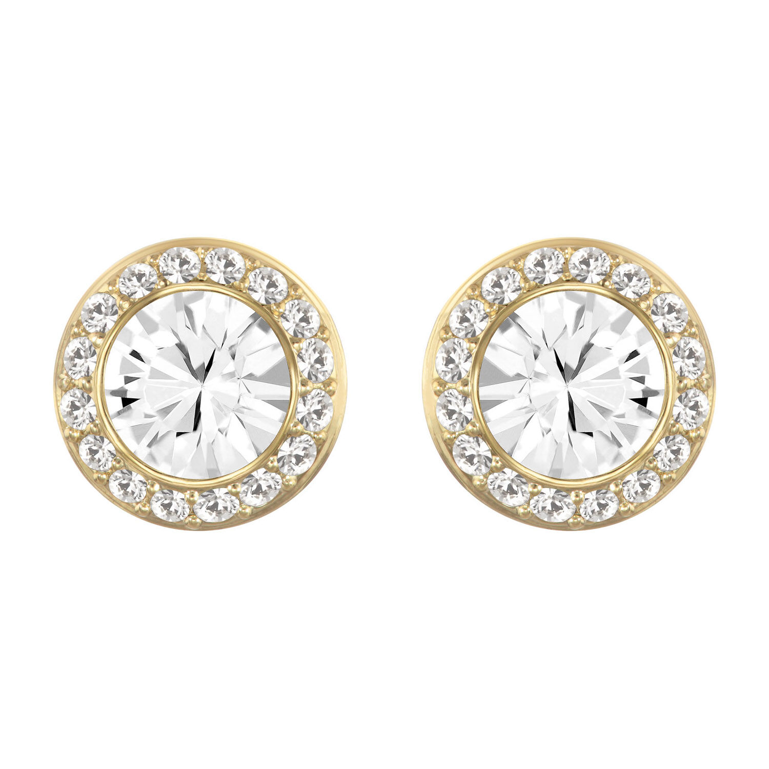 Swarovski halo earrings sale