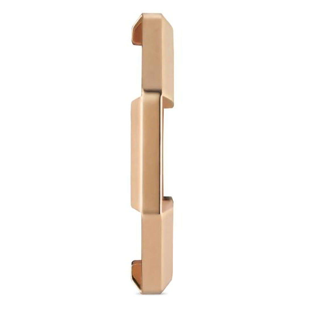 Gucci Link to Love 18ct Rose Gold 3mm Band Plain Ring (UK Size O - P) image number 2